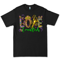 Love Crawfish Mardi Gras Olivia Premium Tee | Teevron