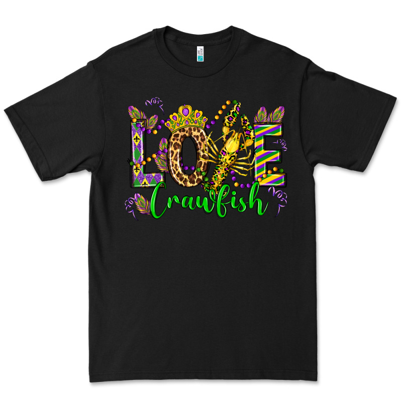 Love Crawfish Mardi Gras Olivia Premium Tee by OliviaCreatesArt | Teevron