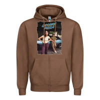 Chestnut licoric new pizza Zipper Hoodie - linhVisuals
