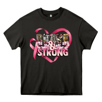 Asphalt brave and strong cancer awareness Heavy Core Tee - CowGirlArtShop