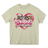 Mossy brave and strong cancer awareness Heavy Core Tee - CowGirlArtShop