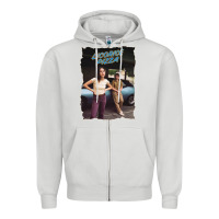 Dove Grey licoric new pizza Zipper Hoodie - linhVisuals