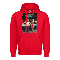 Red licoric new pizza Zipper Hoodie - linhVisuals