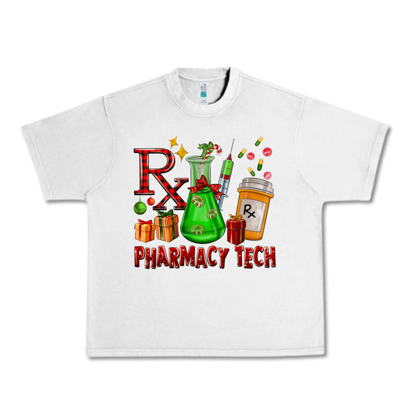 Pharmacy Tech Christmas Urban Heavy Tee by FaDigitalArtStudio | Teevron