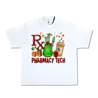 White pharmacy tech christmas Urban Heavy Tee - FaDigitalArtStudio