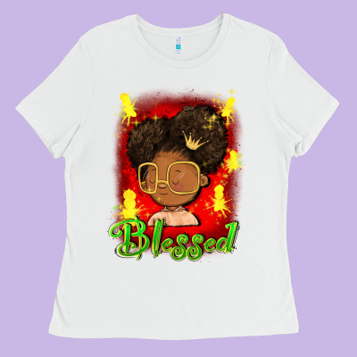 Blessed Juneteenth Ladies Tee Designed By Fadigitalartstudio