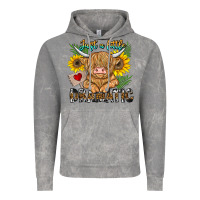 Cloud Rock just a little dramatic Vintage Hoodie - CowhideDigitalArt