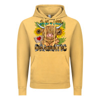 Vintage Mustard just a little dramatic Vintage Hoodie - CowhideDigitalArt