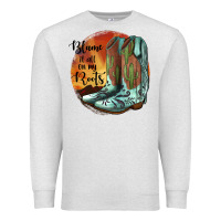 Oatmeal Heather Blame It All On My Roots Premium Sweatshirt - JahusDesignShop