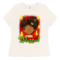 Bone blessed juneteenth Ladies Tee - FaDigitalArtStudio