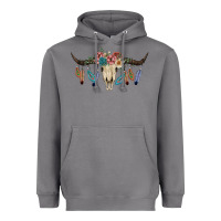 Storm Texas Longhorn Bull Skull Heavyweight Hoodie - JahusDesignShop