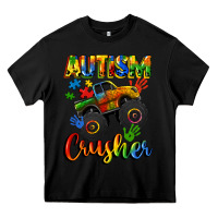 Black autism crusher Heavy Core Tee - CowGirlArtShop
