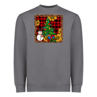 Storm snowman trees coaster Heavyweight Sweatshirt - JahusDesignShop