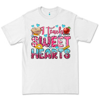 White i teach sweet hearts olivia Premium Tee - OliviaCreatesArt