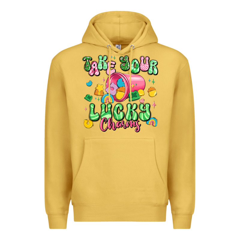 Take Your Lucky Charms St Patricks Premium Hoodie by Artiststas | Teevron