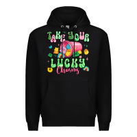 Black take your lucky charms st patricks Premium Hoodie - Artiststas