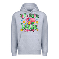 Heather Grey take your lucky charms st patricks Premium Hoodie - Artiststas