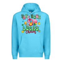 Ocean Blue take your lucky charms st patricks Premium Hoodie - Artiststas