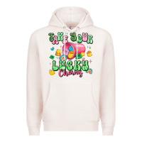Pale Pink take your lucky charms st patricks Premium Hoodie - Artiststas