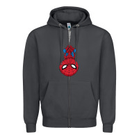 Smoke the spider kids cartoon Zipper Hoodie - linhVisuals