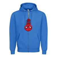 True Royal the spider kids cartoon Zipper Hoodie - linhVisuals