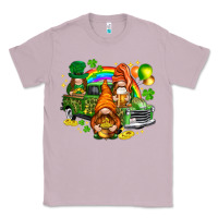 Lilac St. Patrick's Day gnomies with truck Classic Tee - HowdyJamesFarm