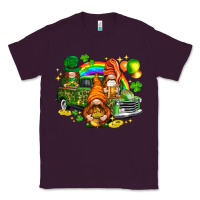 Plum St. Patrick's Day gnomies with truck Classic Tee - HowdyJamesFarm
