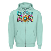 Seafoam proud nurse mom Zipper Hoodie - JahusDesignShop