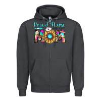 Smoke proud nurse mom Zipper Hoodie - JahusDesignShop