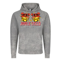 Cloud Rock Jingle Bells Vintage Hoodie - CowhideDigitalArt