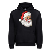 Black Santa Claus Urban Hoodie - RanaPortraitStore