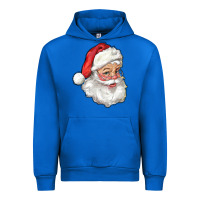 Cobalt Santa Claus Urban Hoodie - RanaPortraitStore