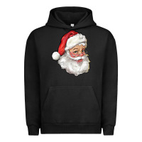 Pigment Black Santa Claus Urban Hoodie - RanaPortraitStore