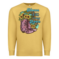 Antique Gold Blame It All On My Roots Premium Sweatshirt - JahusDesignShop