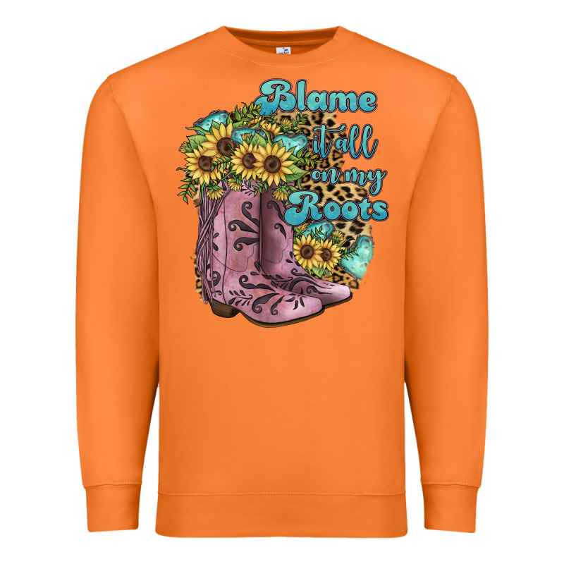 Blame It All On My Roots Premium Sweatshirt by JahusDesignShop | Teevron