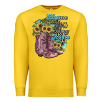 Lemon Blame It All On My Roots Premium Sweatshirt - JahusDesignShop