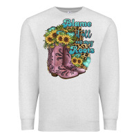 Oatmeal Heather Blame It All On My Roots Premium Sweatshirt - JahusDesignShop