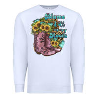 White Blame It All On My Roots Premium Sweatshirt - JahusDesignShop