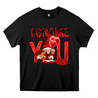 Black I gnome you with roses Valentine's Day Heavy Core Tee - HowdyJamesFarm