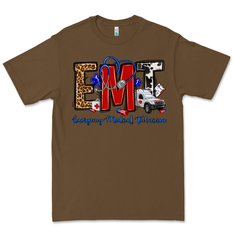 Emt Emergency Medical Technician Premium Tee by OliviaCreatesArt | Teevron