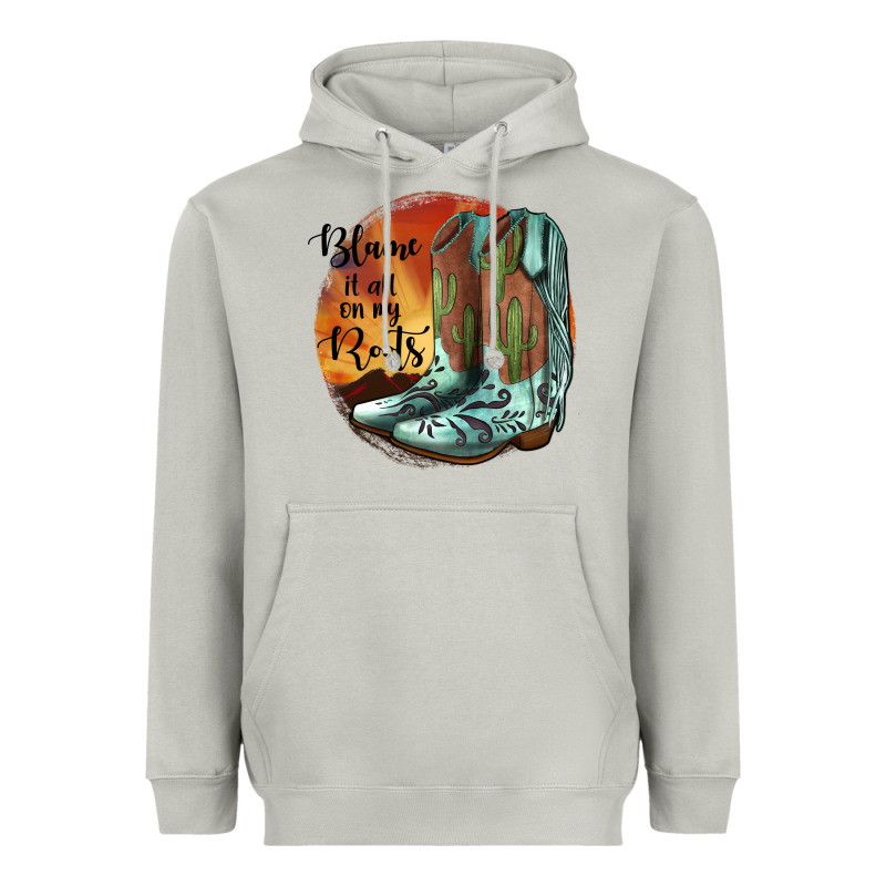 Blame It All On My Roots Heavyweight Hoodie by JahusDesignShop | Teevron
