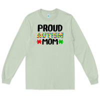 Matcha autism awareness puzzle theme Long Sleeve Tee - CowhideDigitalArt