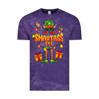 Cloud Purple im the smartass elf Vintage Tee - FaDigitalArtStudio