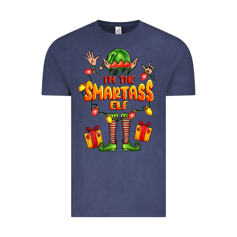 Im The Smartass Elf Vintage Tee by FaDigitalArtStudio | Teevron