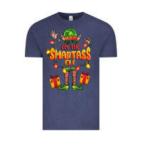 Vintage Denim im the smartass elf Vintage Tee - FaDigitalArtStudio