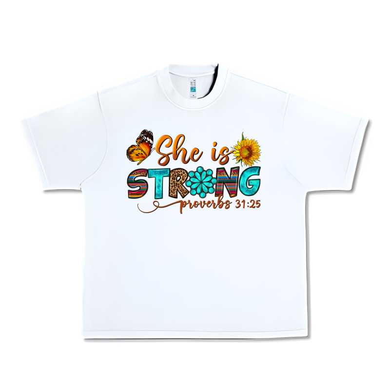 She Is Strong Urban Heavy Tee by BundleAndBundleShop | Teevron