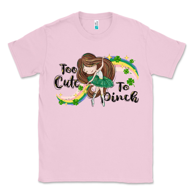 St. Patrick' Too Cute To Pinch Classic Tee by CowGirlArtShop | Teevron