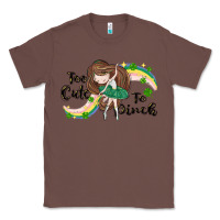 Chestnut St. Patrick' Too cute to pinch Classic Tee - CowGirlArtShop