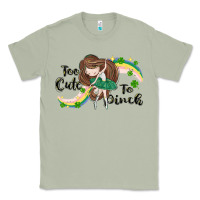 Matcha St. Patrick' Too cute to pinch Classic Tee - CowGirlArtShop