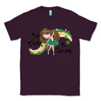 Plum St. Patrick' Too cute to pinch Classic Tee - CowGirlArtShop